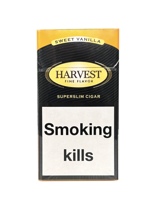  Сигарети Harvest SuperSlim Sweet Vanilla (Харвест Солодка Ваніль)