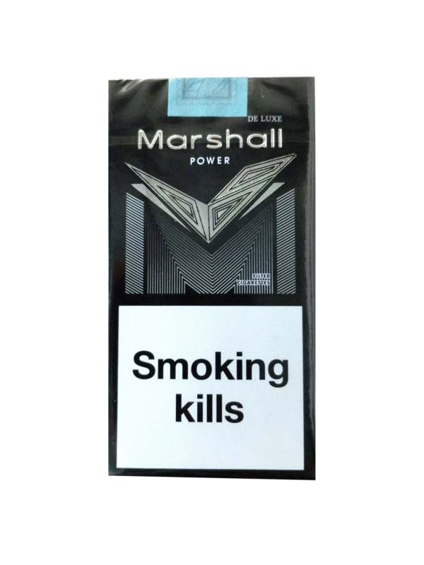 Сигарети Marshall KS Black (Маршал КС Чорний 100 мм) м'яка пачка